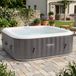 AREBOS Whirlpool | Intérieur & Extérieur | 185 x 185 cm | Autogonflant | Avec Chauffage | Anthracite