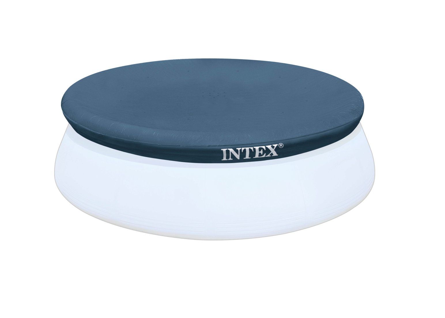 Intex 28020 Pool Cover - Round - 2.44m - Grey