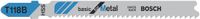 Bosch T118B 5 Lame de scie sauteuse pour Métal