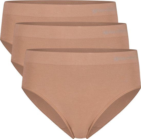 Bamboo Basics Belle Bamboe Briefs - 3-pack - Tan - L