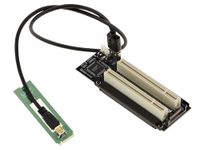 KALEA-INFORMATIQUE Riser Converter om een PCIe M2 M Key Port naar 2 32-bits PCI-poorten te converteren