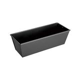 Vogue GD003 Non-Stick brood Tin 8X25X10cm Carbon Steel Bakvorm Pan Mould Tray Bakvormen, Zwart