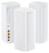 Merkloos TP-Link Wifi router mesh systeem - Wi-Fi 7 - Be3600 - Dekking 330 m² - 3 stuks
