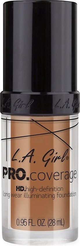 L.A. Girl Cosmetics LA Girl PRO Coverage HD Foundation - Sand (GLM650)