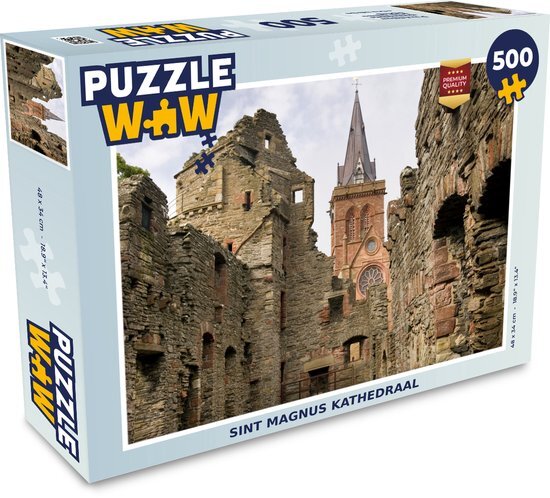 MuchoWow Puzzel Sint Magnus Kathedraal - Legpuzzel - Puzzel 500 stukjes