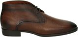 Greve - 3541.03-XF - Nette herenschoenenBusiness half-hoog - Kleur: Cognac - Maat: 41