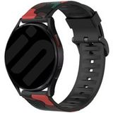 Strap-it Samsung Bracelet camouflage Samsung Galaxy Watch 6 - 40mm (rouge)