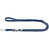 HUNTER Verstelbare hondenriem HILO, blauw, 2,5 x 200 cm