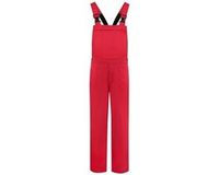 Merkloos / Sans marque Shoppartners Bv Carnaval verkleed tuinbroek voor volwassenen - rood - verstelbaar - zijzakken - werk overall - verkleedkleding XL