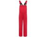Merkloos / Sans marque Shoppartners Bv Carnaval verkleed tuinbroek voor volwassenen - rood - verstelbaar - zijzakken - werk overall - verkleedkleding XL