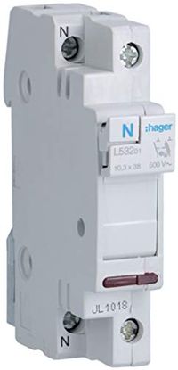 Hager L53201 elektrisch frametoebehoren 17,5 mm, 75 mm, 77 mm
