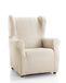 Martina Home Model Emilia hoes voor oorfauteuils, ivoorkleurig
