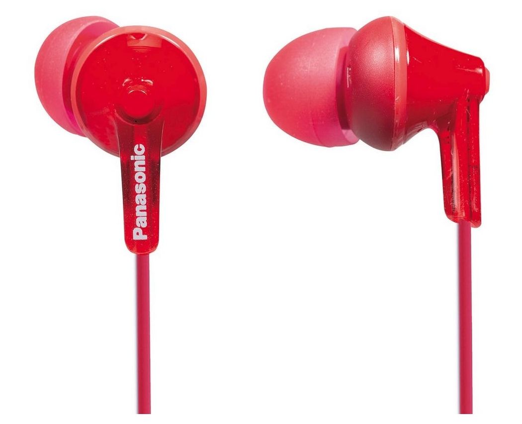 Panasonic RP-HJE125E-R - In-ear hoofdtelefoon - Rood