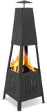Merkloos / Sans marque Holland Connections Piramide-vuurkorf voor buiten – Weerbestendige tuinhaard voor terras, tuin en camping – 35 x 100 cm