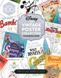 Disney The Vintage Poster Collection Colouring Book
