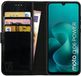 Rosso Element Book Case for Motorola Moto G06 Power - Black