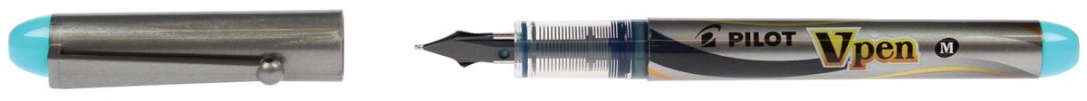 Pilot V-Pen Silver vulpen turkoois