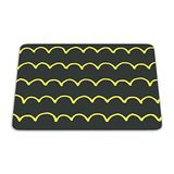 Bonamaison, Rechthoek Pop Art Digital bedrukte muismat, antislip onderkant, voor kantoor en thuis, grootte: 22x18 cm