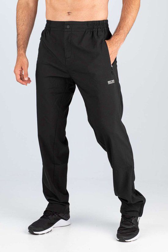 Sjeng Sport s Pant James Long - Sportbroek - Mannen - zwart - M