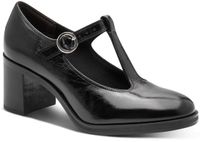 Tamaris Dames Pumps 1-22470-47 001 Zwart Leer Maat 39 EU