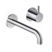 Hotbath Cobber wastafelkraan - inbouw - voorsprong 25cm - met inbouwdeel - eengreeps - chroom CB105EXT25CR
