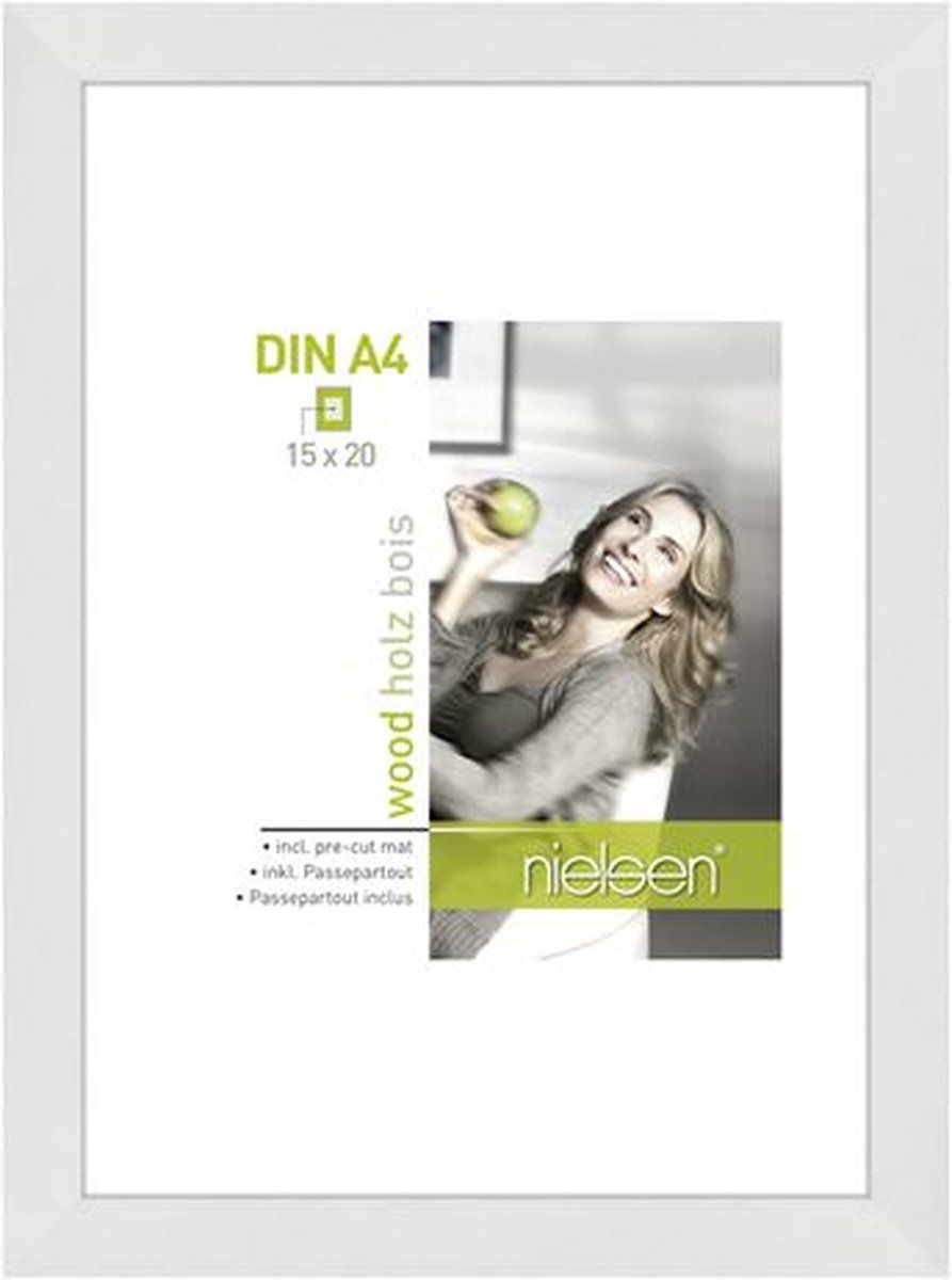 Nielsen Apollo wit 21x29,7 hout DIN A4 8988047