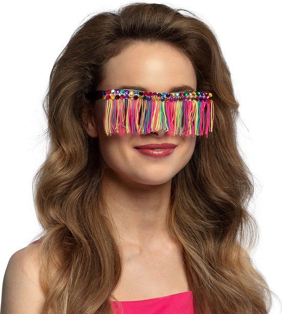 Boland Partybril Fringy festival - Volwassenen - Multi