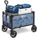 Merkloos Bolderkar Boodschappenwagen - Opvouwbaar - 80 kg - 70 liter - Met rem