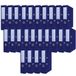 OFFICER PRODUCTS A4 Ordner documentmappen/Set van 24/75mm/7,5cm/Donkerblauw/Ringband/PP-plastic omslag/Vergrendelingsmechanisme/Documentorganisatie/Voor thuiswerk