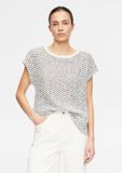 Comma Sweatshirt Zwart
