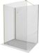 Mexen Kioto paroi de douche Walk-in 100 x 80, transparent, doré