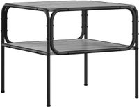 vidaXL Bijzettafel Grijs Sonoma 100 x 50 x 46 cm Bewerkt hout