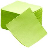 LE NAPPAGE ARTS DE LA TABLE 50 servetten met microreliëf, 24 x 25 cm, 2 V, 100% natuur, anijsgroen - FSC