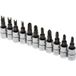 RS Pro Jeu de douilles RS Pro 1/4 pouce carré 11 pièces (Prix pour 1 jeu)