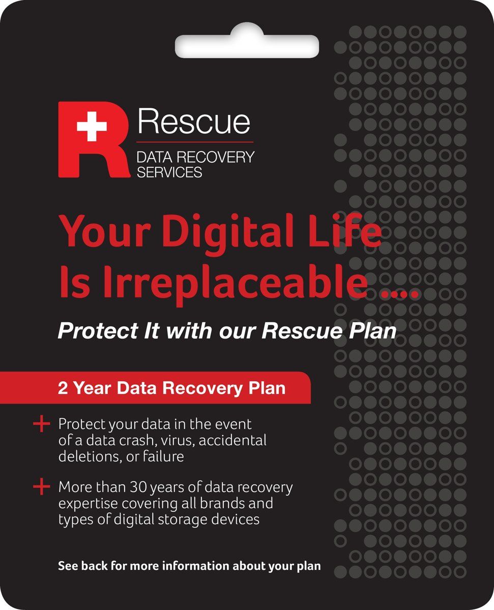 Seagate Rescue Card 2 jaar gegevensherstel
