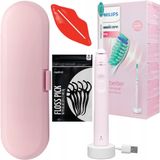 Philips Sonicare Elektrische tandenborstel HX3651/11, roze, met roze opbergdoos