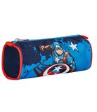 Captain America Etui voor school – Legendary Avenger, blauw rood wit