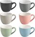 Verre à café et à thé sans marque - 6 pièces - 90 ml - Verre - Multicolore
