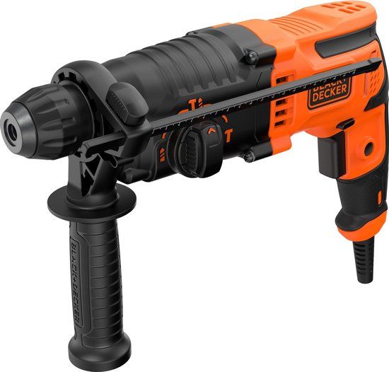 BLACK+DECKER BEHS01K-QS Pneumatische Boorhamer - 650W - met accessoires in koffer