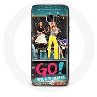 Maniacase Hoesje voor Samsung Galaxy S7 Edge Poursuis tes rêves Go! vive a tu manera saison 2
