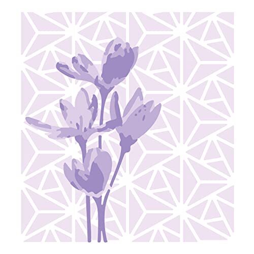 Sizzix gelaagde stencils 4PK Geo Flowers door Olivia Rose | 664917 | Hoofdstuk 4 2022