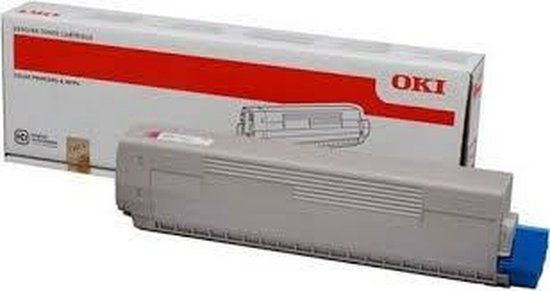 OKI 44844505 Magenta Toner Cartridge - 10000 Pages - Compatible with C831/C841