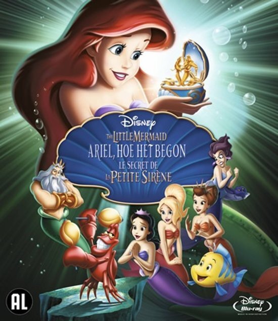 Disney Princess De Kleine Zeemeermin (The Little Mermaid) 3: Ariel, Hoe Het Begon (Blu-ray