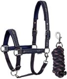 Harry's Horse Halsterset EQS Dark-Navy - Full | Bordeaux