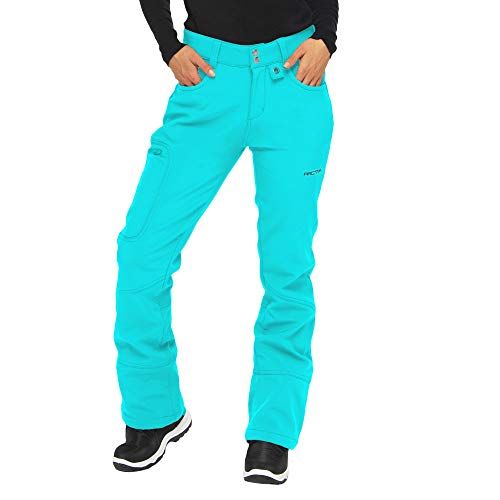 Arctix Dames Sarah Fleece gevoerde Softshell broek - Bluebird - X-Small (0-2) Regular