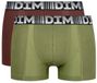 DIM Set van 2 Boxers DIM 3D Flex Air Sport Heren L Bruin Kaki