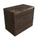 Saniclass Badkamermeubelset - 80x45x63cm - Noche natuurstenen topblad dark emperador - zonder kraangat - 2 lades - mat eiken charcoal