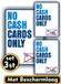 JERMA allerhandestickers Jerma - No Cash Cards Only - Sticker Set