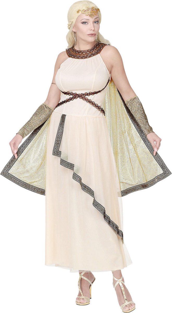 Widmann Dea Greca Romana Kostuum Dames Volwassenen - Meerkleurig - WDM07961