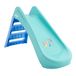 Bluey Opvouwbare glijbaan voor binnen en buiten, peuterglijbaan met ladder, eenvoudig vouwontwerp, duurzame plastic eerste glijbaan voor kinderen, 18+ maanden, lichtgewicht tuinspeelapparatuur